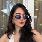 [ Denver ] Metallic Retro Sunglasses