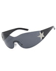 [ Starboy ] y2k Wraparound Sunglasses