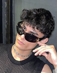 [ Starboy ] y2k Wraparound Sunglasses