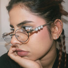 [ Theia ] Y2k Jewel Sunglasses