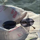 [ Saint ] Oval Metal Sunglasses