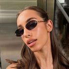 [ Saint ] Oval Metal Sunglasses