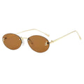 [ Saint ] Oval Metal Sunglasses