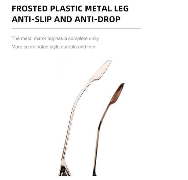 [ METRO MONKEY ] Metal Geometric Sunglasses