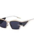 [ METRO MONKEY ] Metal Geometric Sunglasses