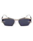 [ METRO MONKEY ] Metal Geometric Sunglasses
