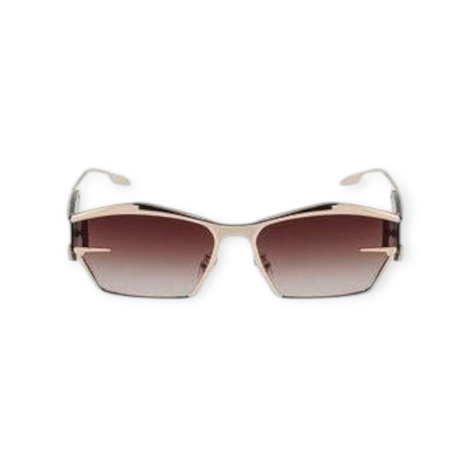 [ METRO MONKEY ] Metal Geometric Sunglasses