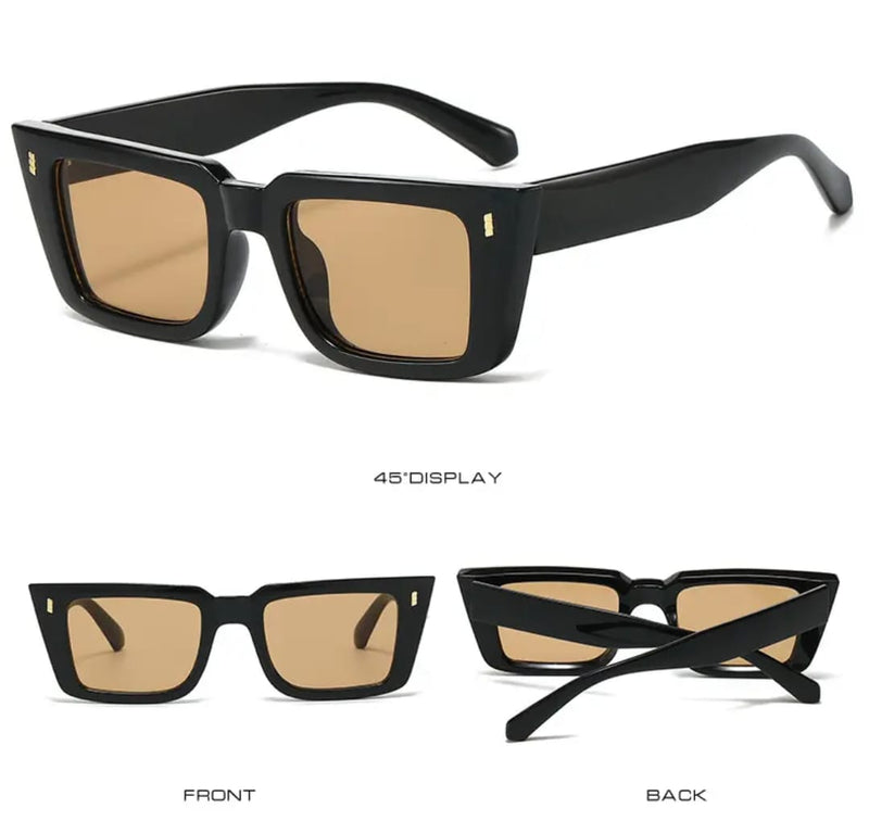 [ Blanco ] Classic Rectangular Sunglasses - projectshades