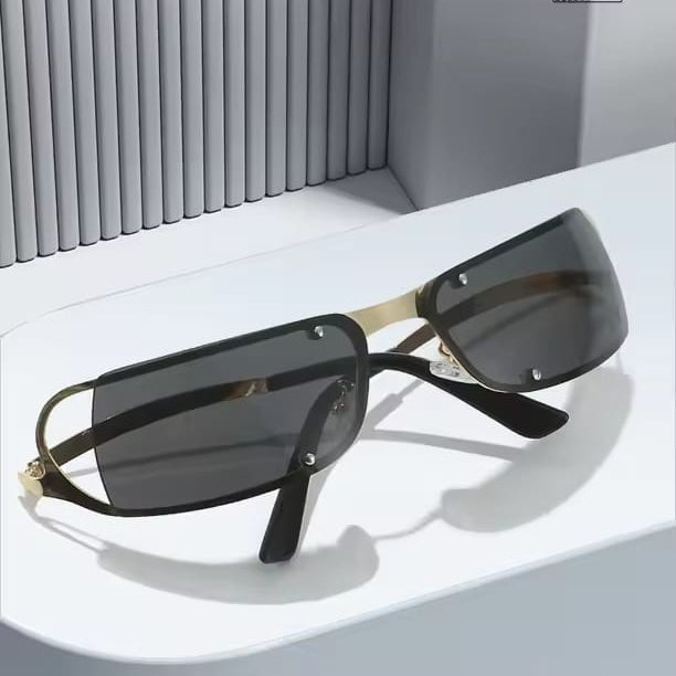 [ Cosmopolitan ] Vintage Wraparound Sunglasses - projectshades