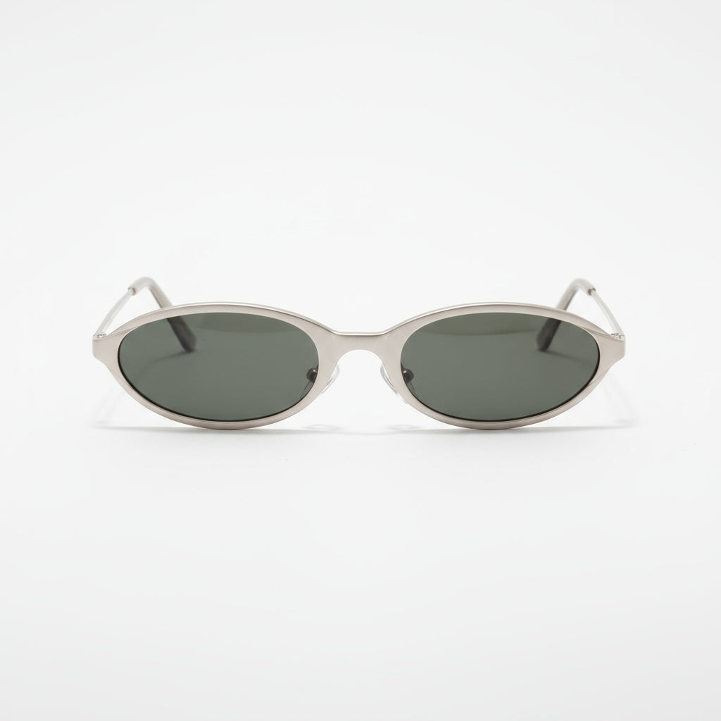 [ Sand ] Oval Unisex Sunglasses - projectshades