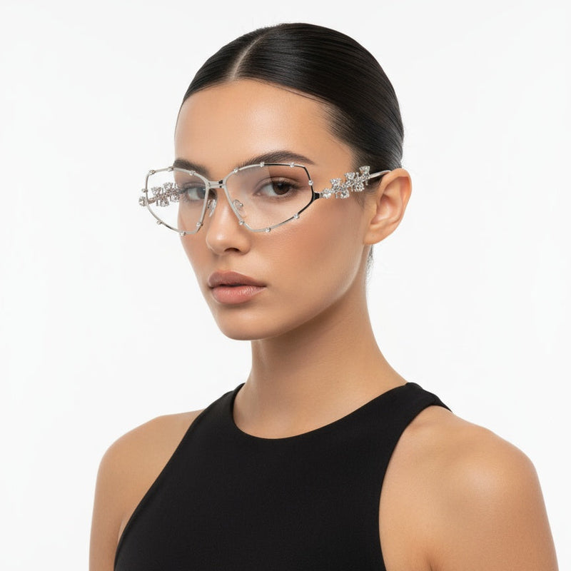 [ Seoul ] Diamond Studded Glasses