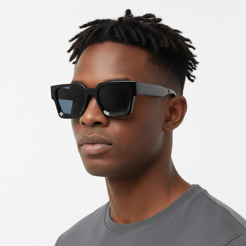 [ Ace ] Thick Matte Sunglasses - projectshades