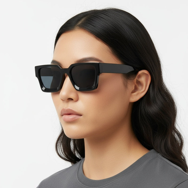 [ Ace ] Thick Matte Sunglasses - projectshades
