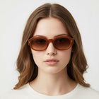 [ Bali ] Retro Oval Sunglasses