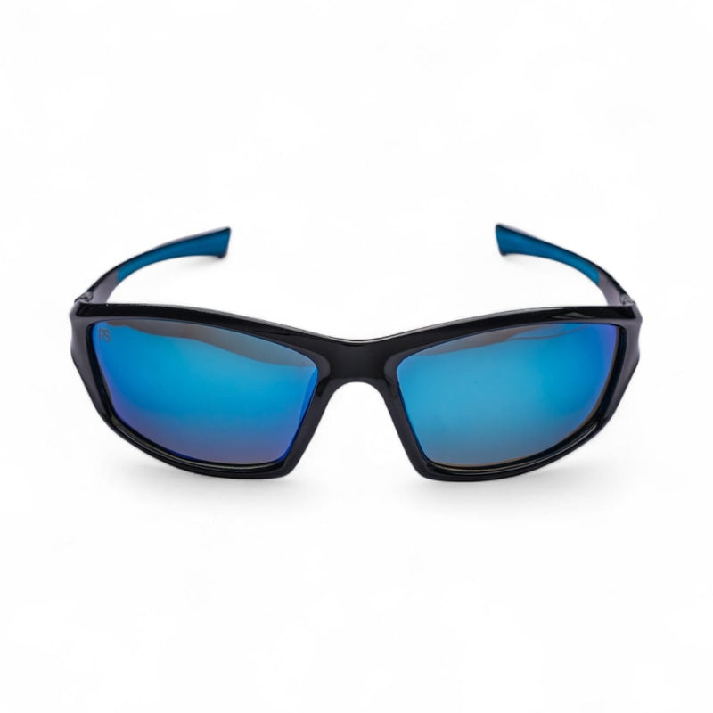 [ Drax ] Polarsied Sports Sunglasses : Blue - projectshades