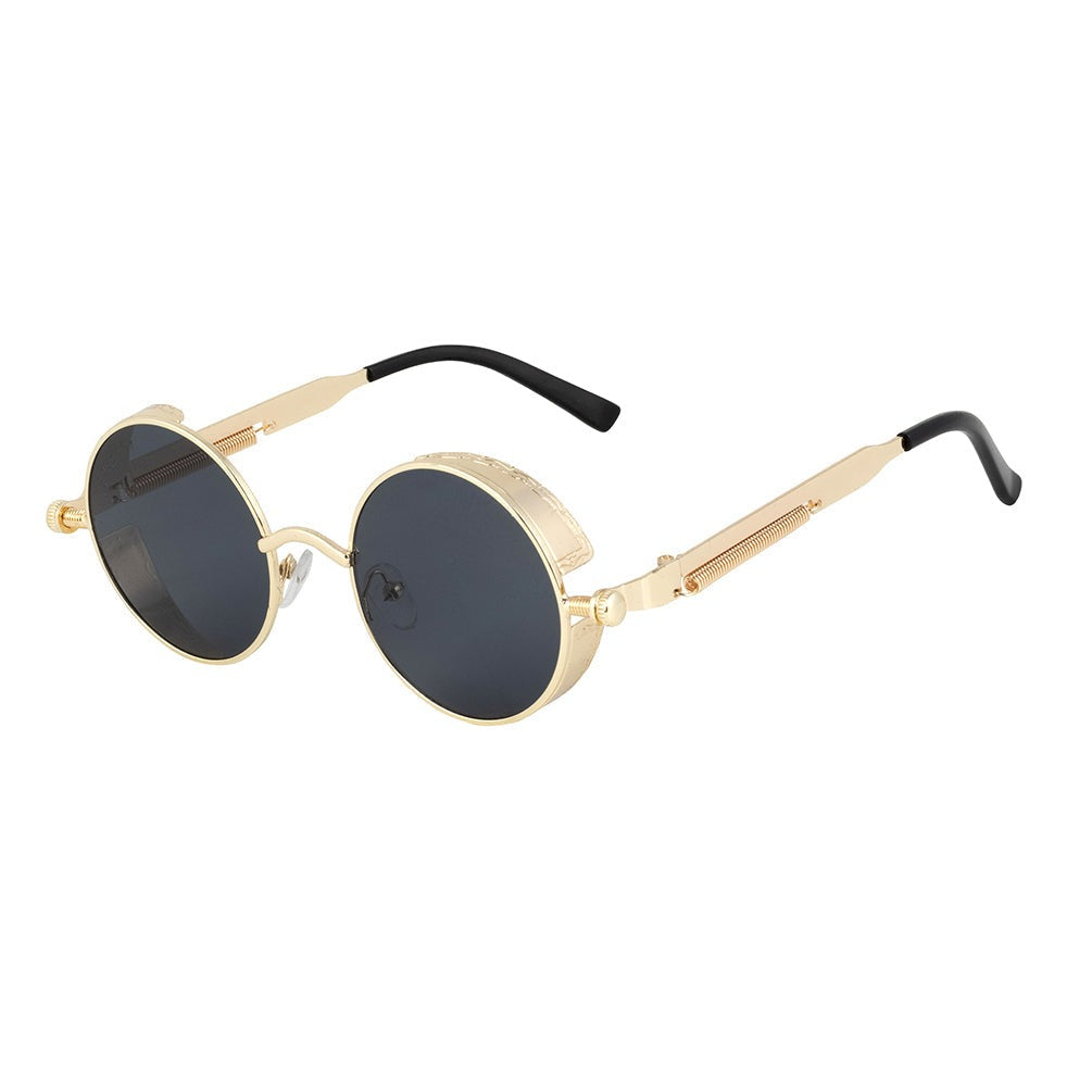 [ Steampunk ] Retro Metal Sunglasses - projectshades