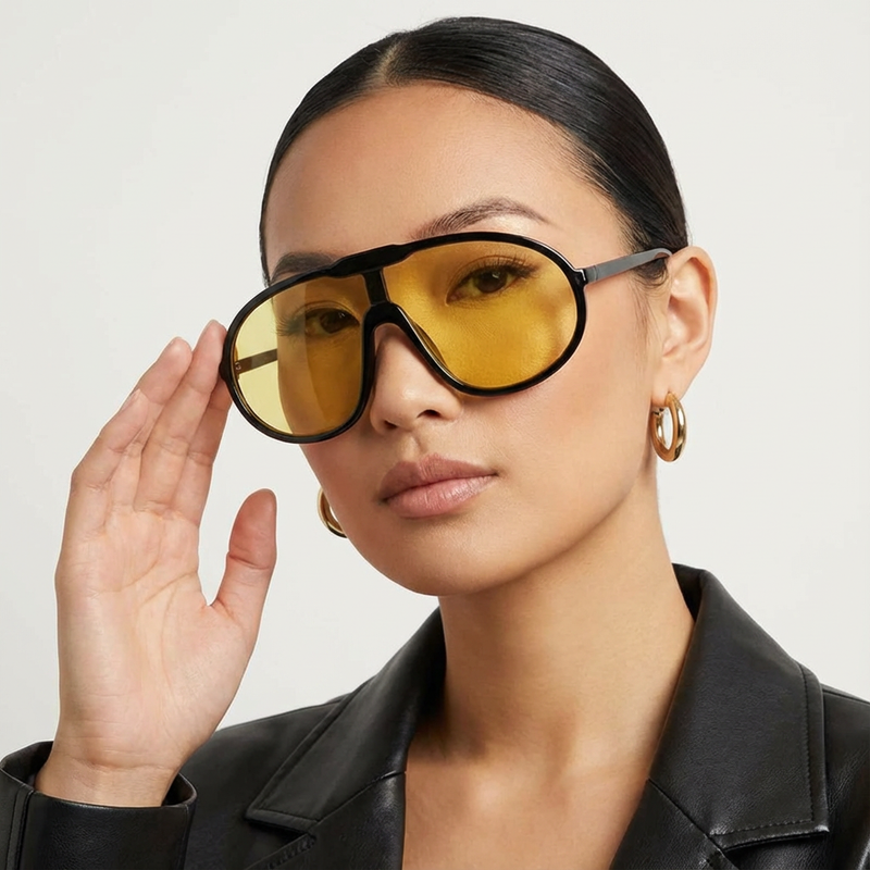 [ Mia ] Oversized Y2k Sunglasses - projectshades