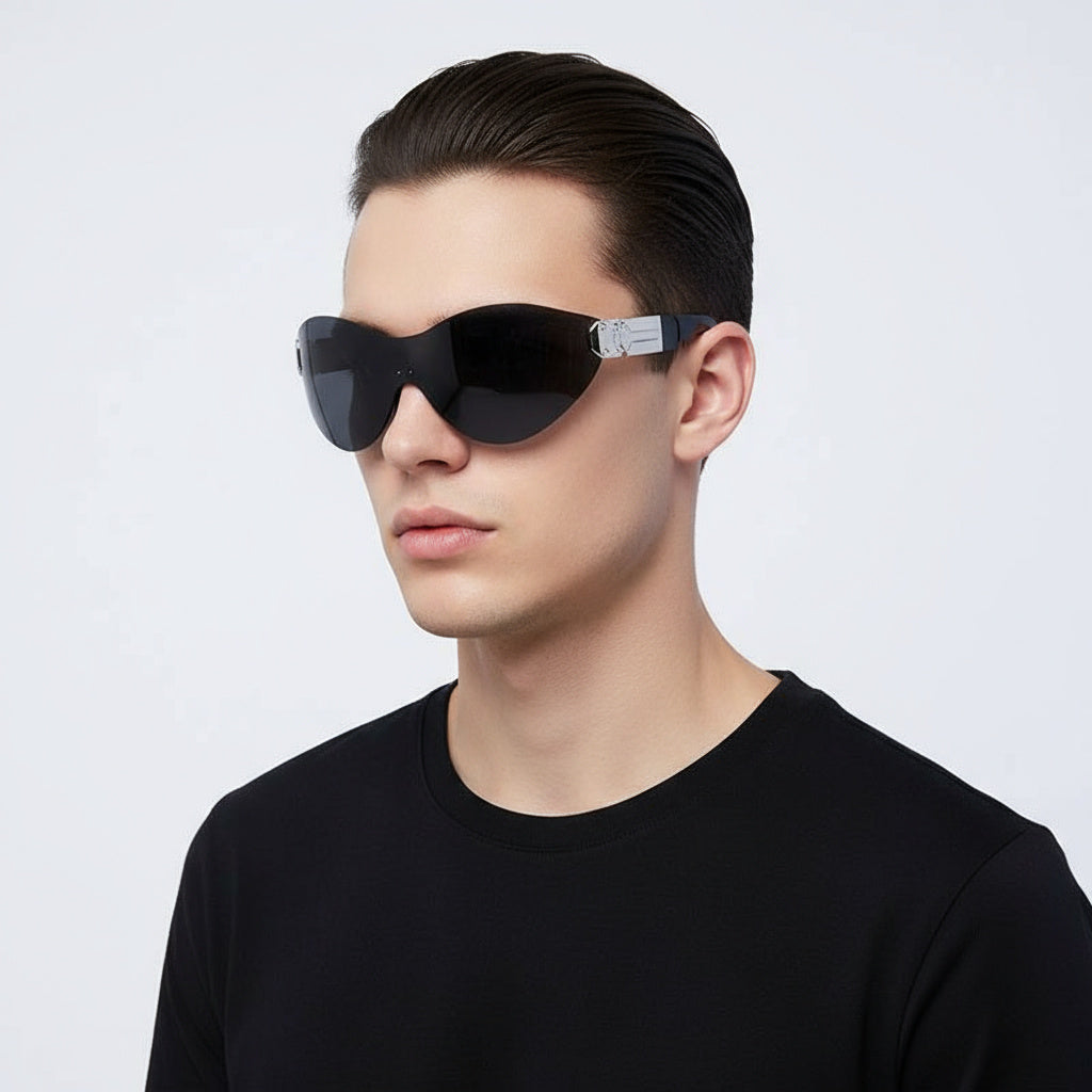[ Vortex Shield ] Oversized Futuristic sunglasses
