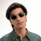 [ FESTIVE SZN SPL ] Ethnic Round Sunglasses - projectshades