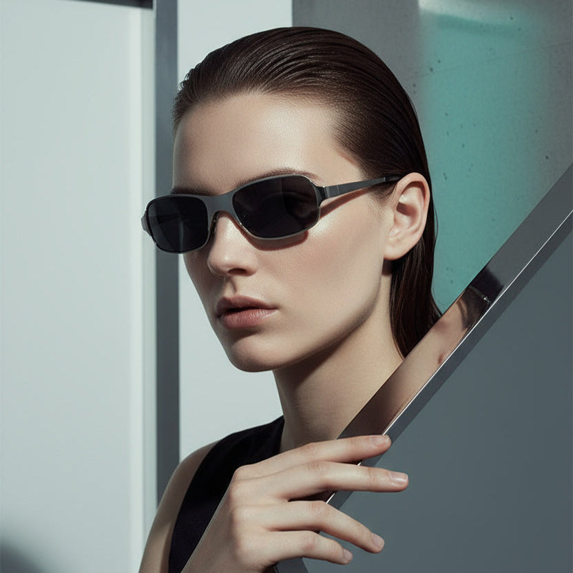 [ Baltic ] Unisex Metal Sunglasses