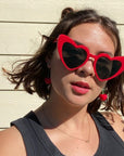 [ Lana ] Heart Shaped Sunglasses - projectshades