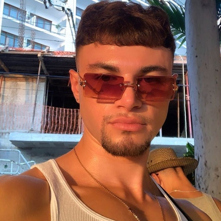 [ Athena ] Vintage Rimless Sunglasses - projectshades