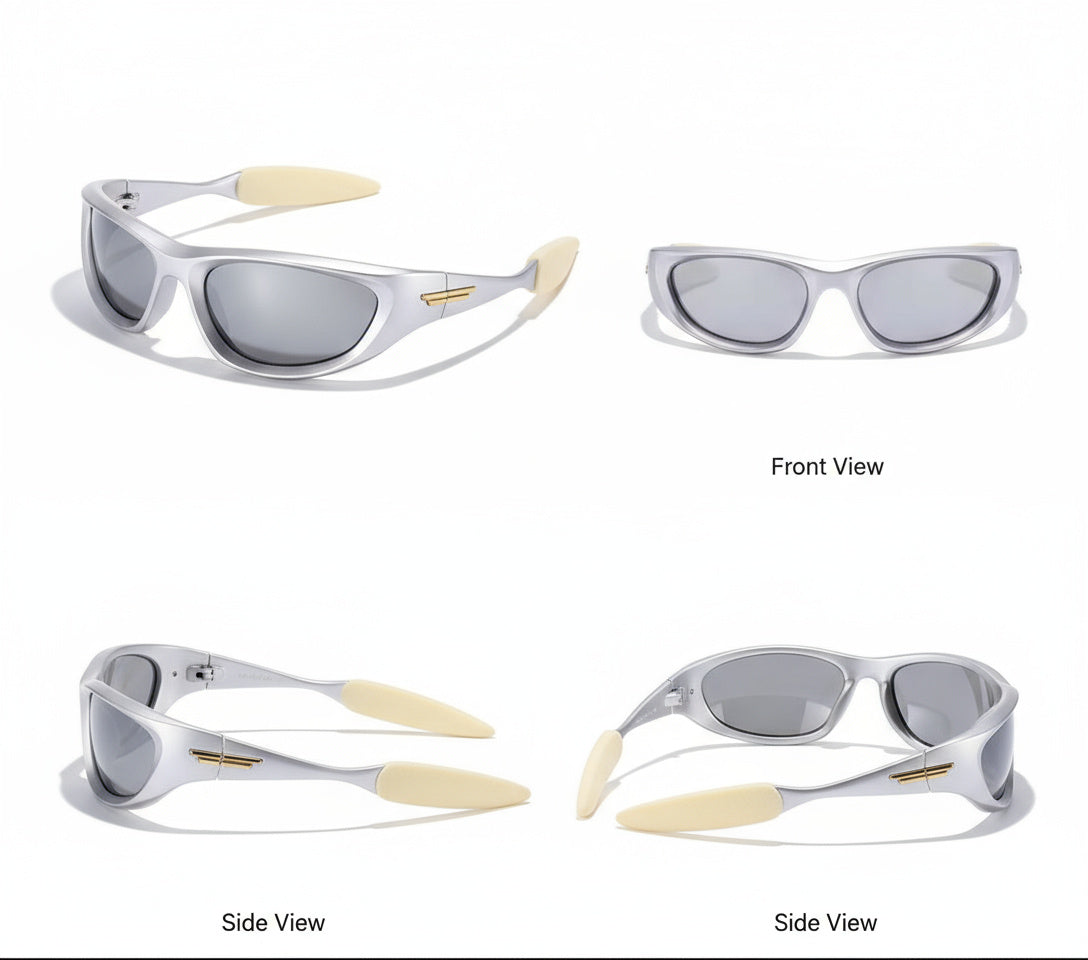 [ Kingston ] Futuristic Unisex Sunglasses