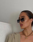 [ Athena ] Vintage Rimless Sunglasses - projectshades
