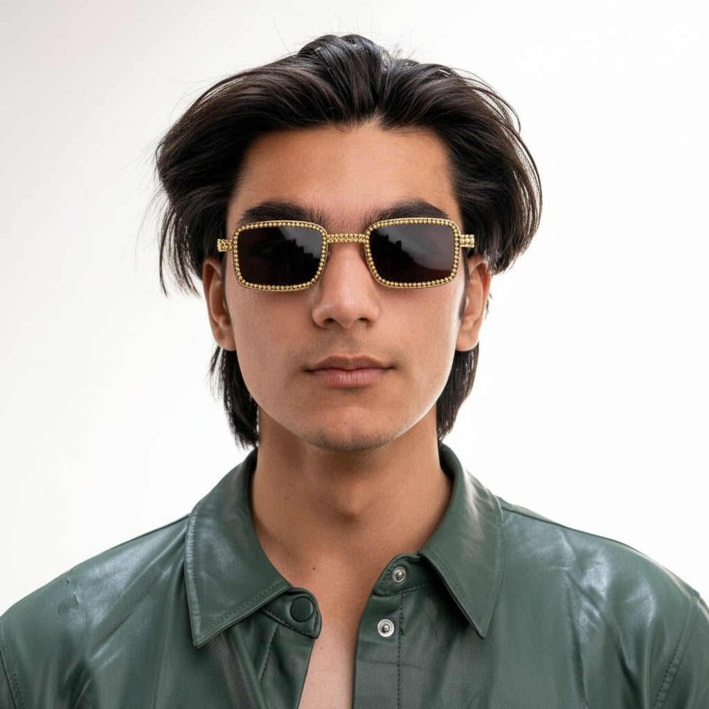 [ FESTIVE SZN SPL ] Ethnic Rectangular Sunglasses