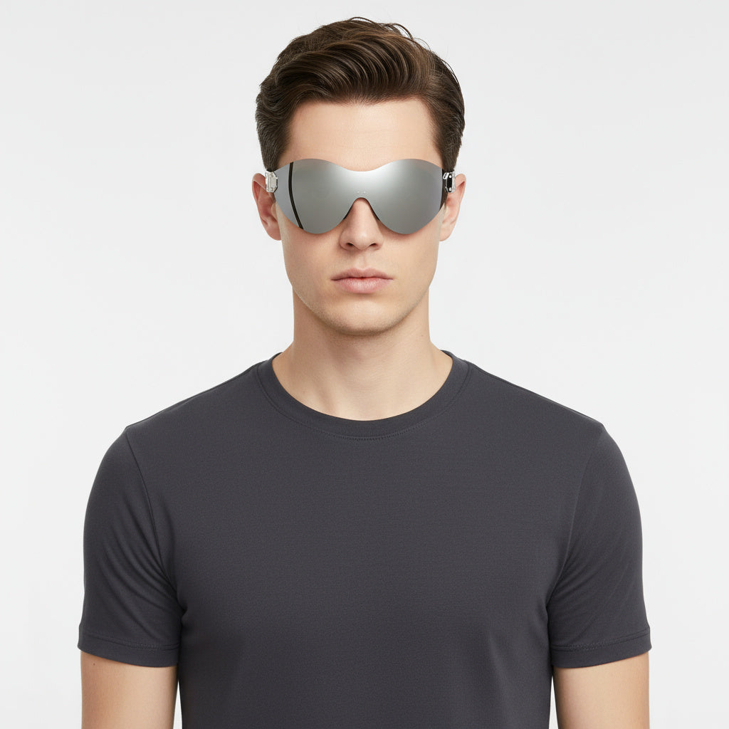 [ Vortex Shield ] Oversized Futuristic sunglasses