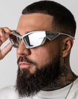 [ Metro Spider ] Tech Geometric Sunglasses - projectshades