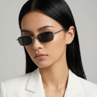 [ Hecate ] Slim Metal Sunglasses - projectshades