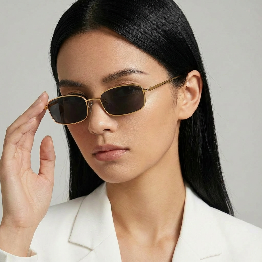 [ Hecate ] Slim Metal Sunglasses - projectshades