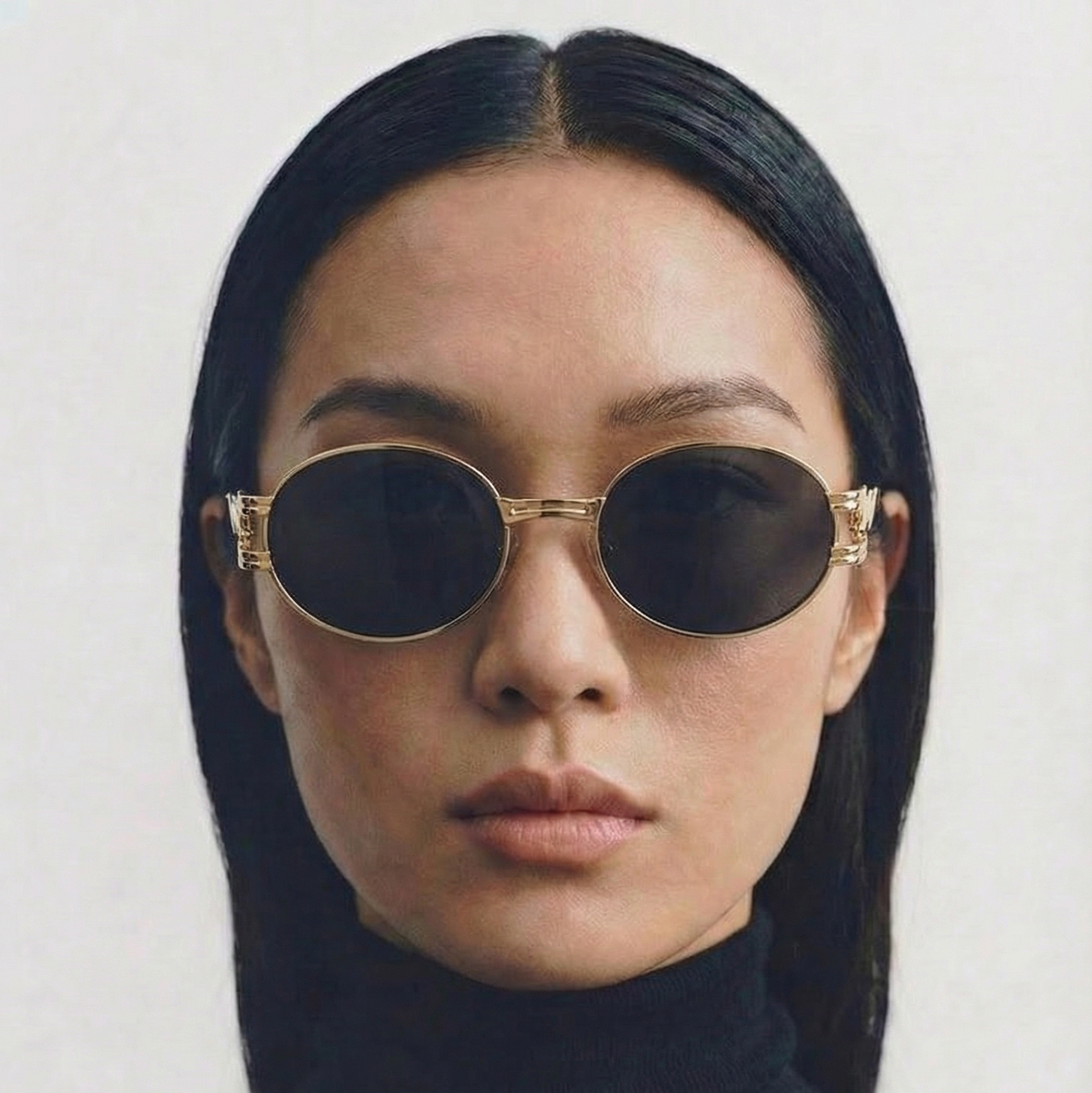 [ Denver ] Metallic Retro Sunglasses - projectshades
