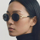 [ Denver ] Metallic Retro Sunglasses - projectshades