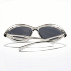 [ Venom ] Unisex Techno Sunglasses : Silver - projectshades
