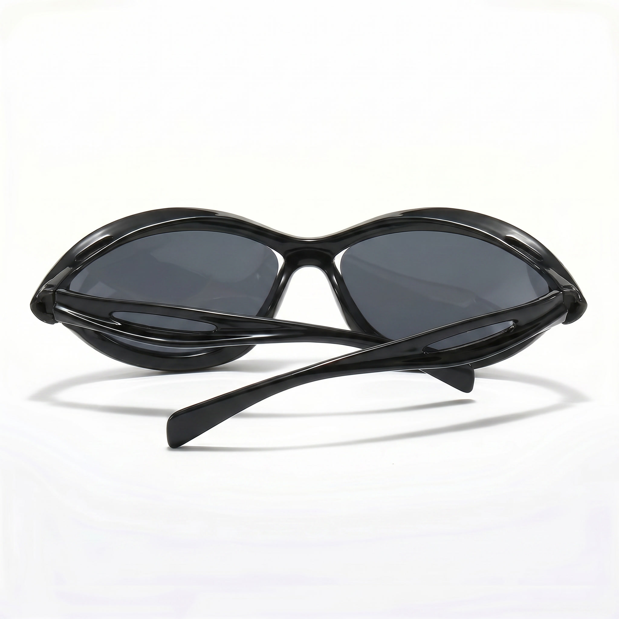 [ Venom ] Unisex Techno Sunglasses : Black - projectshades