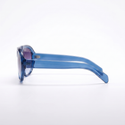 [ Toronto ] Oversized Y2k Sunglasses : Blue - projectshades