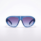[ Toronto ] Oversized Y2k Sunglasses : Blue - projectshades
