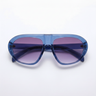 [ Toronto ] Oversized Y2k Sunglasses : Blue - projectshades