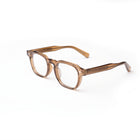 [ Sterling ] Luxe Round Eyeglasses - Clear/Brown