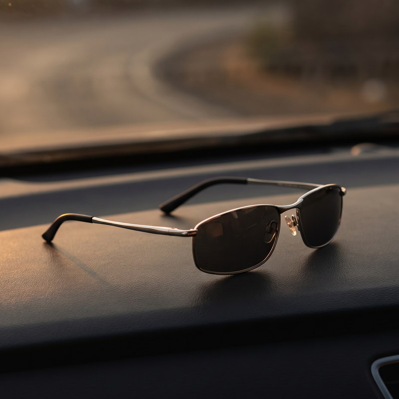 [ Eclipse ] Polarised Metal Sunglasses