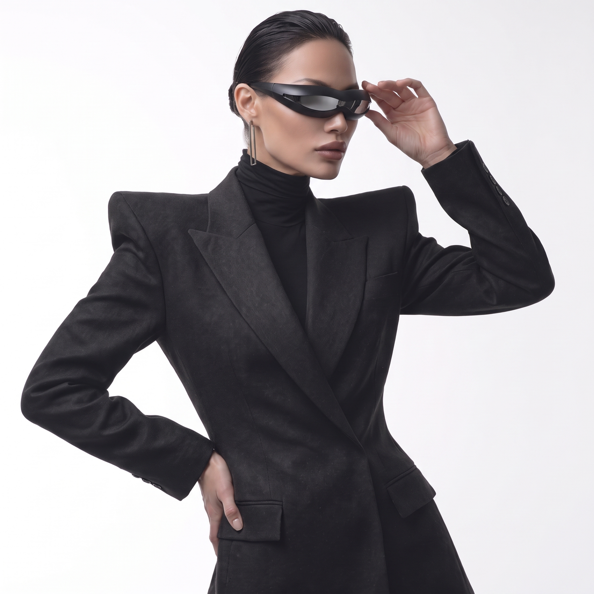 [ Katana ] Futuristic Techno Sunglasses - projectshades