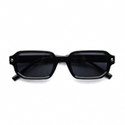 [ Prometheus ] Classic Rectangular Sunglasses : Black