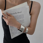 [ Mykonos ] Cuff Silver Bangles - projectshades