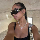 [ Starboy ] y2k Wraparound Sunglasses - projectshades