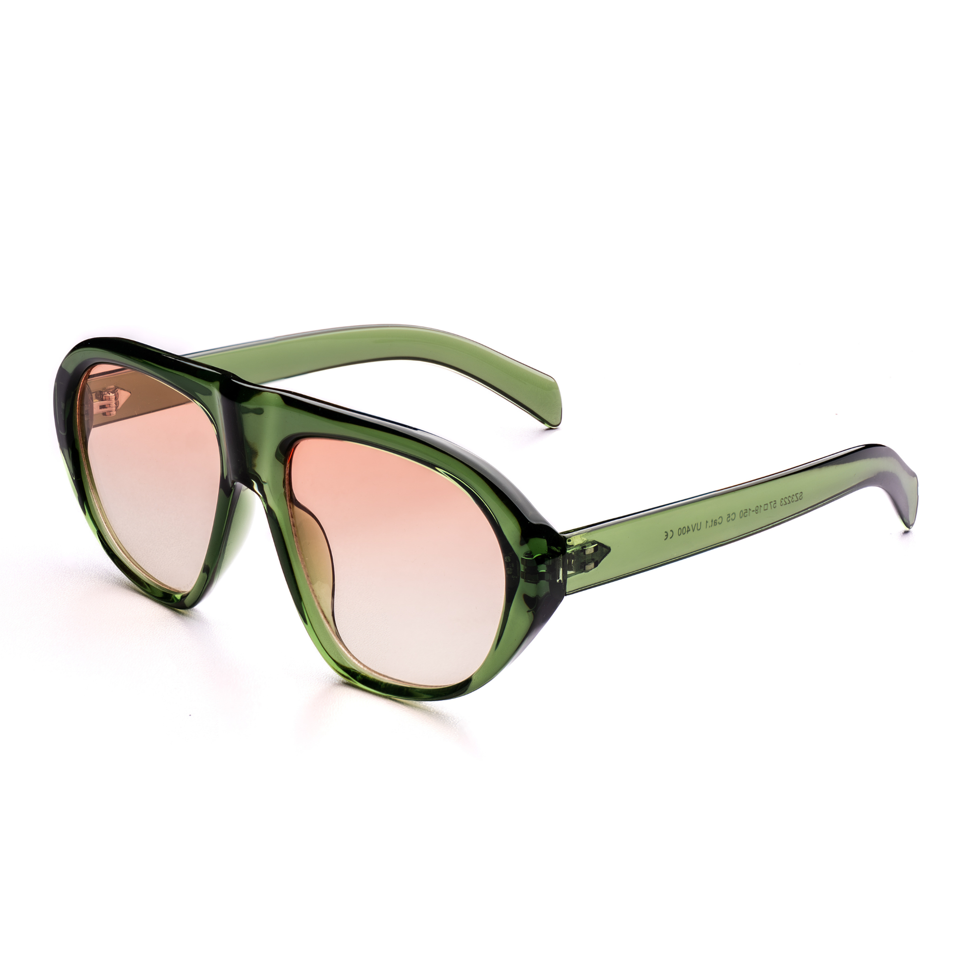 [ Toronto ] Oversized Y2k Sunglasses : Green