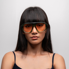 [ Toronto ] Oversized Y2k Sunglasses : Green