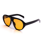 [ Toronto ] Oversized Y2k Sunglasses : Orange