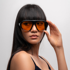[ Toronto ] Oversized Y2k Sunglasses : Orange